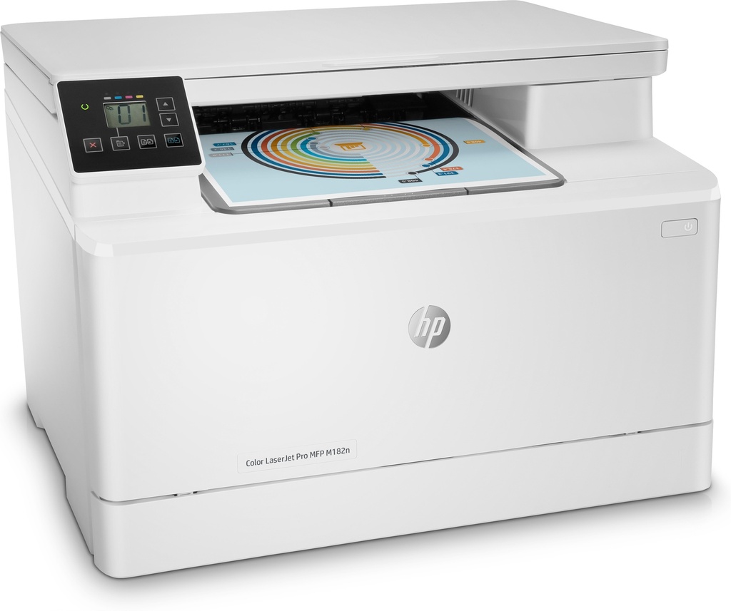 Imprimante Multifonction Laser Couleur HP M182n Réf:(7KW54A)