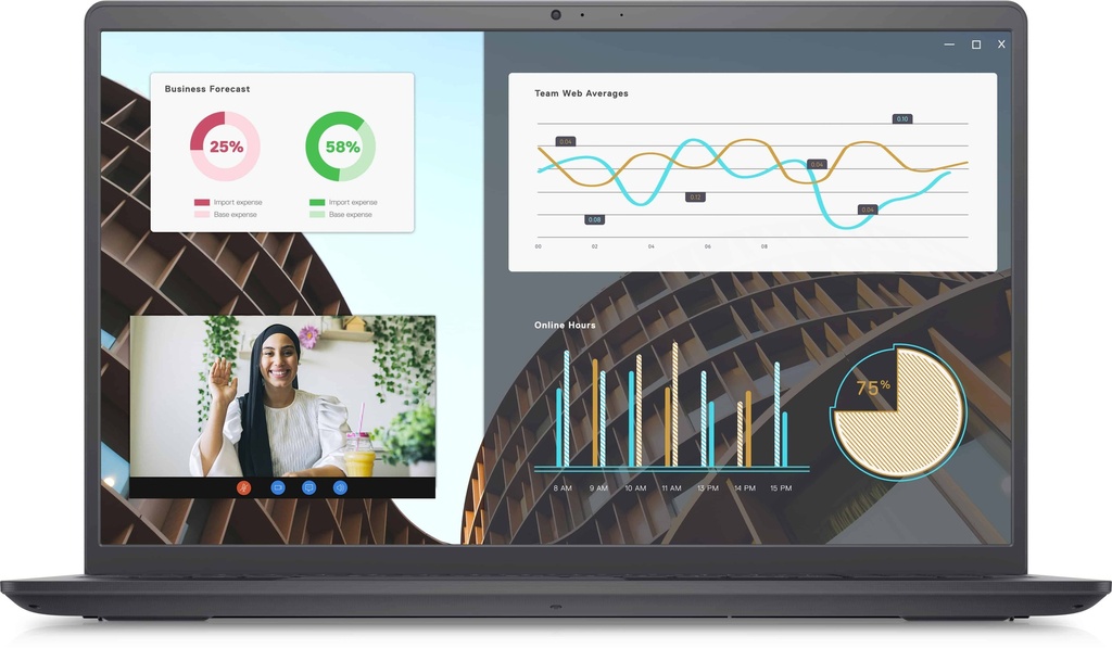 Pc Portable I7 Dell Vostro 3530 1355U FHD  8Go 512Go 15.6" (DL-VOSTRO3530-I7-UBU)