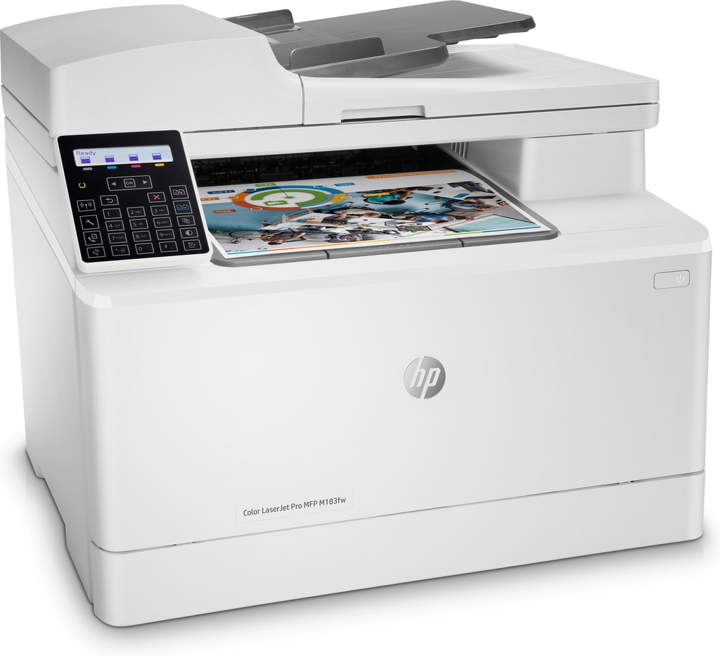 Imprimante Multifonction Laser Couleur HP M183fw Réf:(7KW56A)