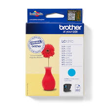 CARTOUCHE BROTHER LC121 CYAN