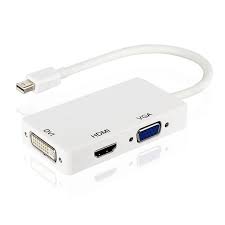 ADAPTATEUR MINI DISPLAY TO COMBO (HDMI/VGA/DVI)