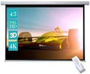 Ecran De Projection Electrique + Télécommande ECLASSS ECL-ECL-ES96-E 2.44M*2.44M